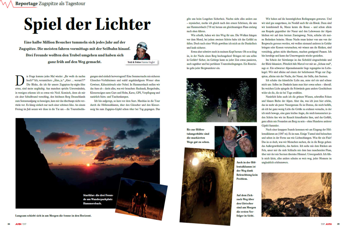Reportage: Zugspitze