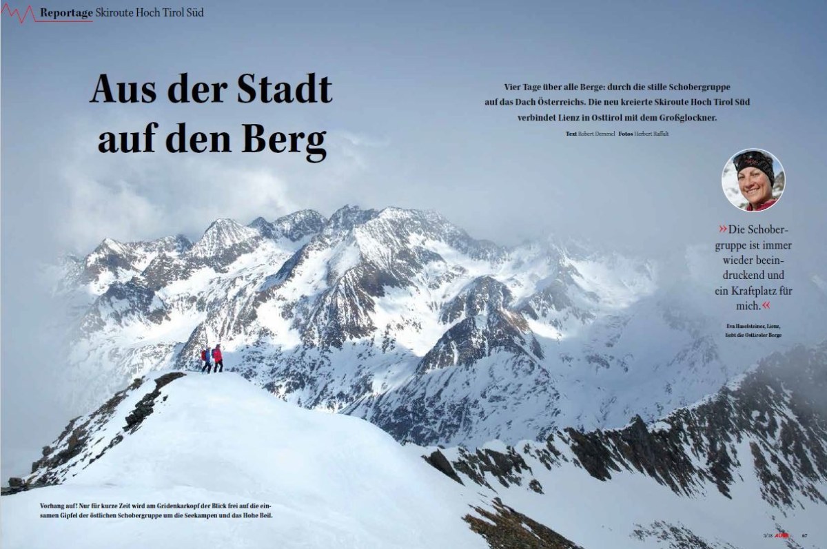 Reportage: Skiroute Hoch Tirol Süd