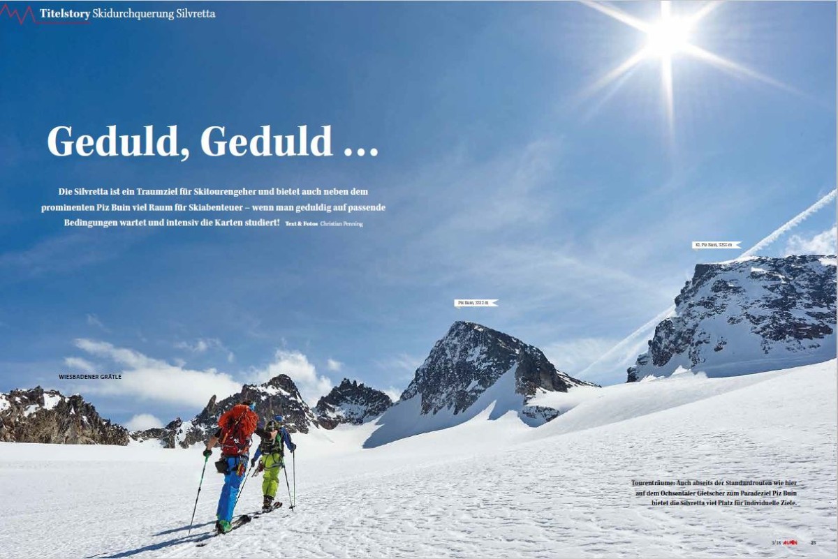 Titelstory: Skidurchquerung Silvretta