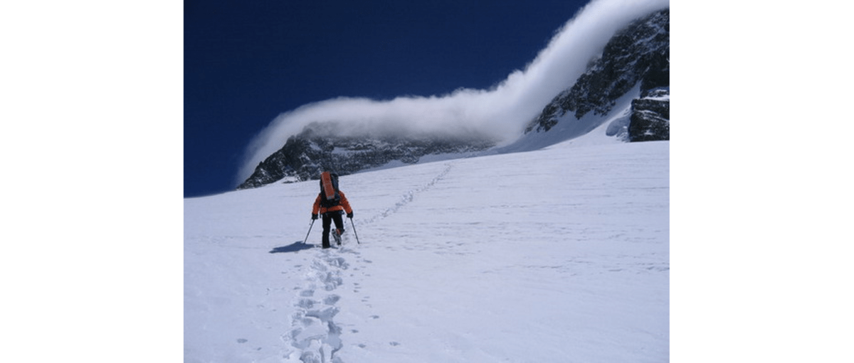 Aufstieg zu C3 am Broad Peak