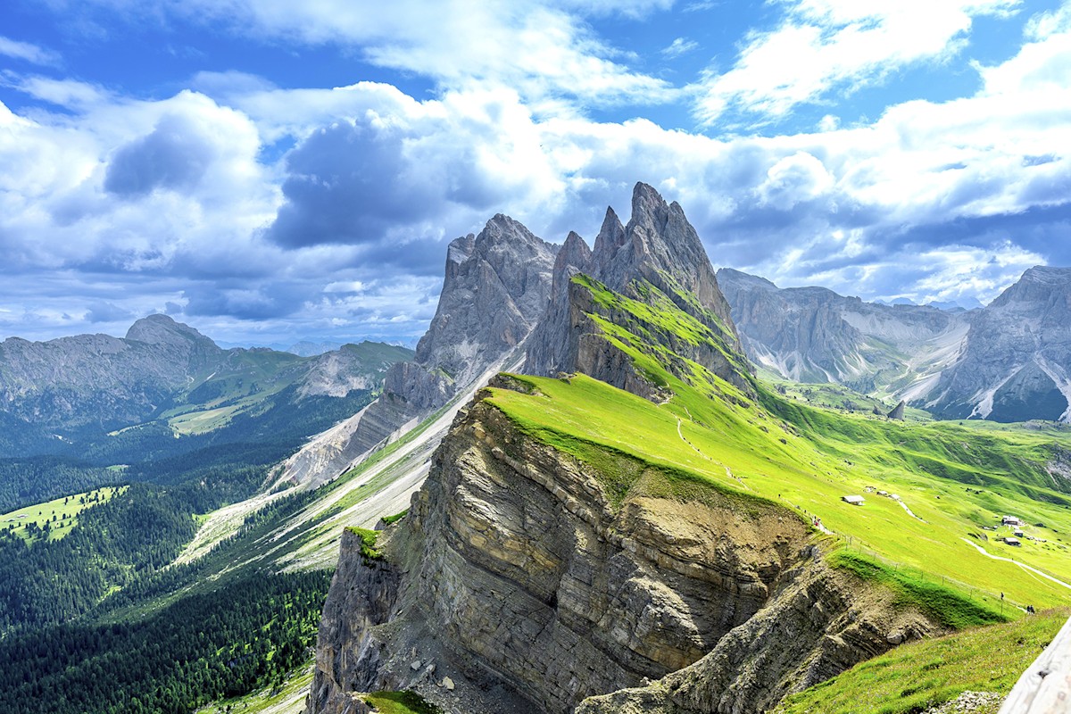 Platz 9: Das Grödnertal