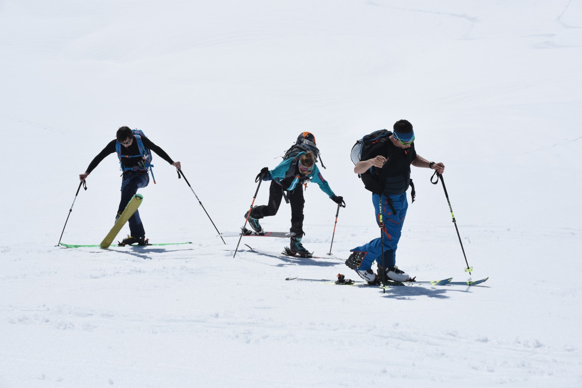 <p>Freudentanz auf Ski?</p>