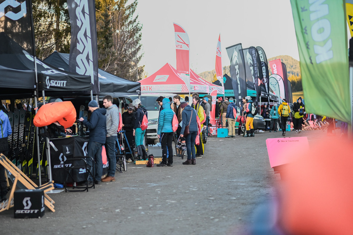 Gut besucht: Testausgabe bei den Herstellern.