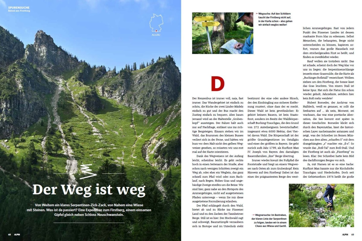 Ammergauer Alpen: Zeitreise an den Firstberg bei Halblech