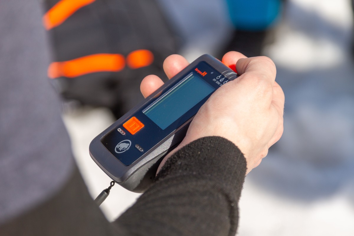 Das Objekt der Begierde: Das LVS (oder auch genannt "Pieps")"