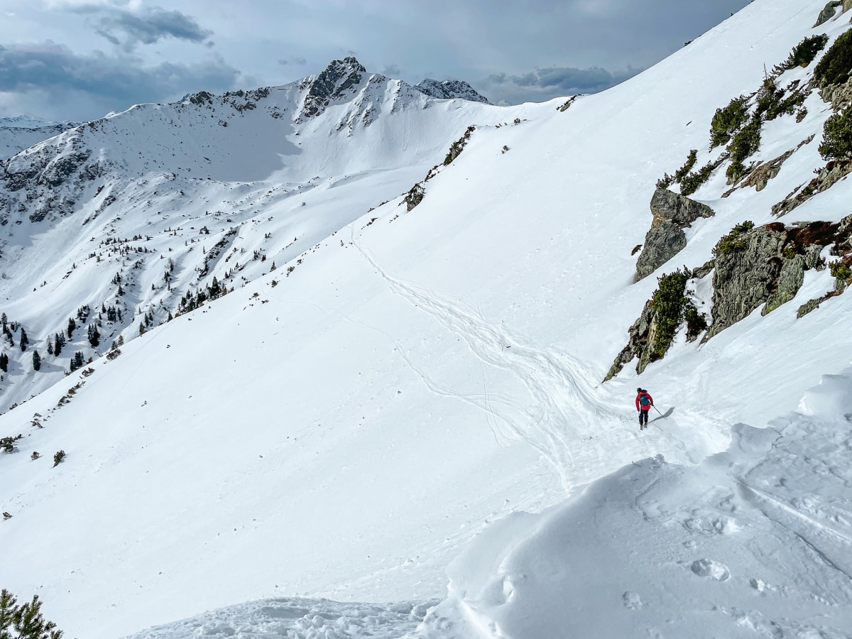 ...bevor es an die erste Abfahrt geht.