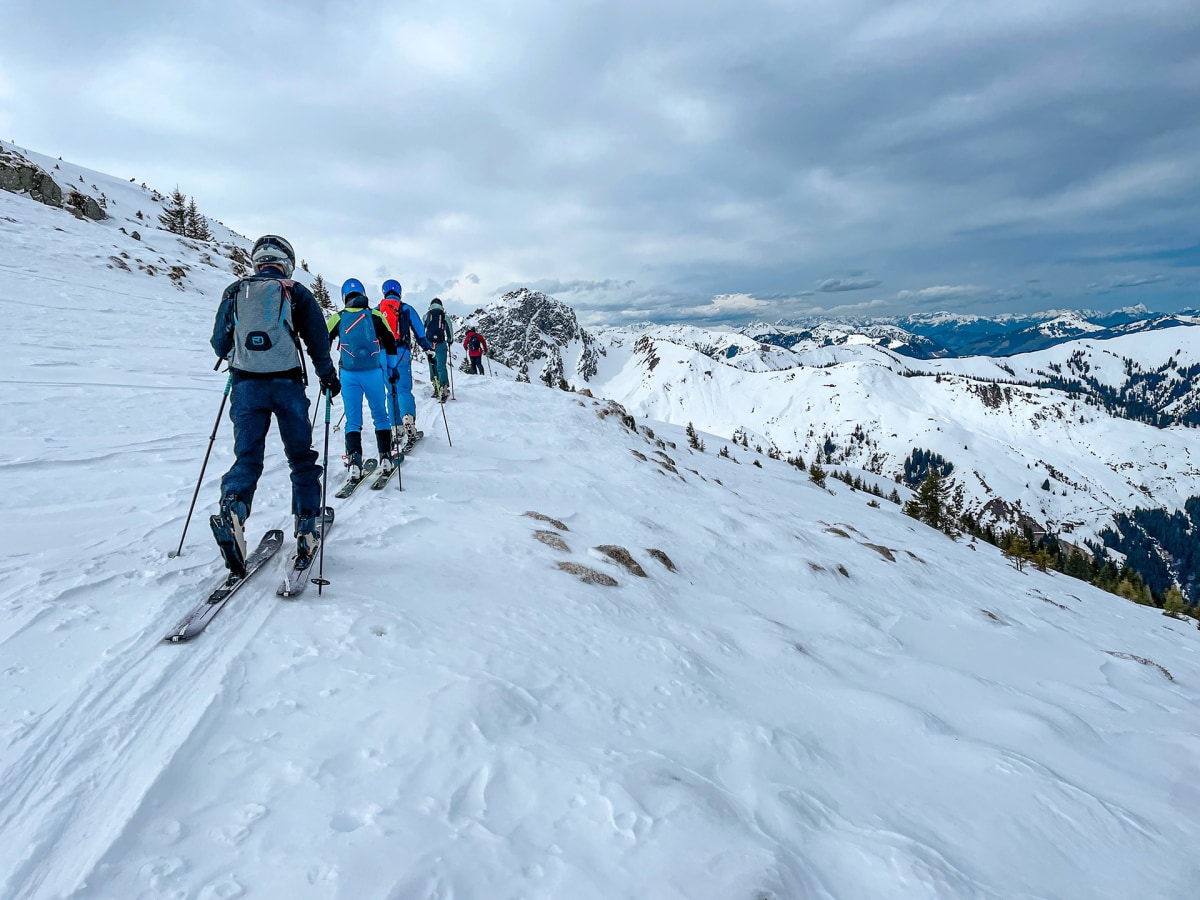 Beim Aufstieg zum Mahdstein