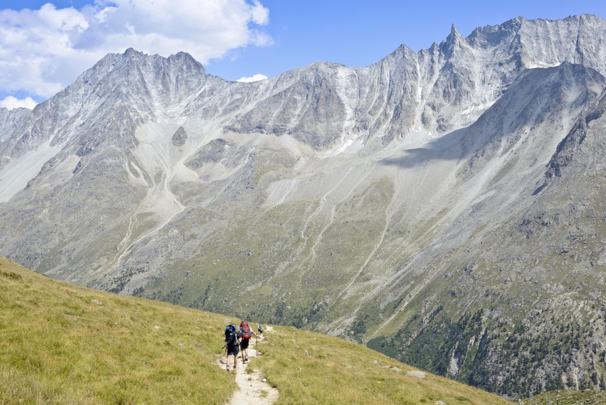<p>8000 Kilometer ausgeschilderte Wanderwege durchziehen das Wallis. Entlang der Suonen, auf historischen Pässen und hinauf zu wilden Gipfeln.</p>