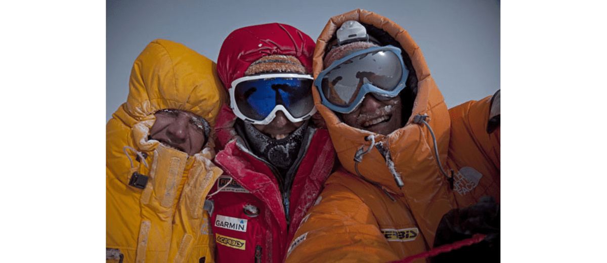 Historischer Moment: Auf dem Gipfel des Gasherbrum II