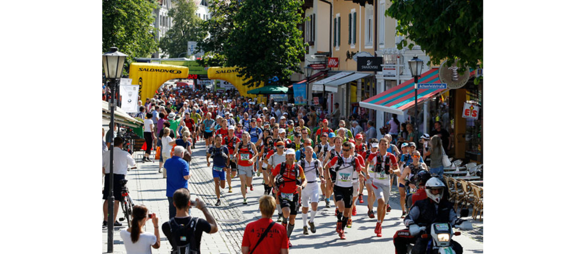 Start 1. Etappe, Garmisch Partenkirchen - Ehrwald,
