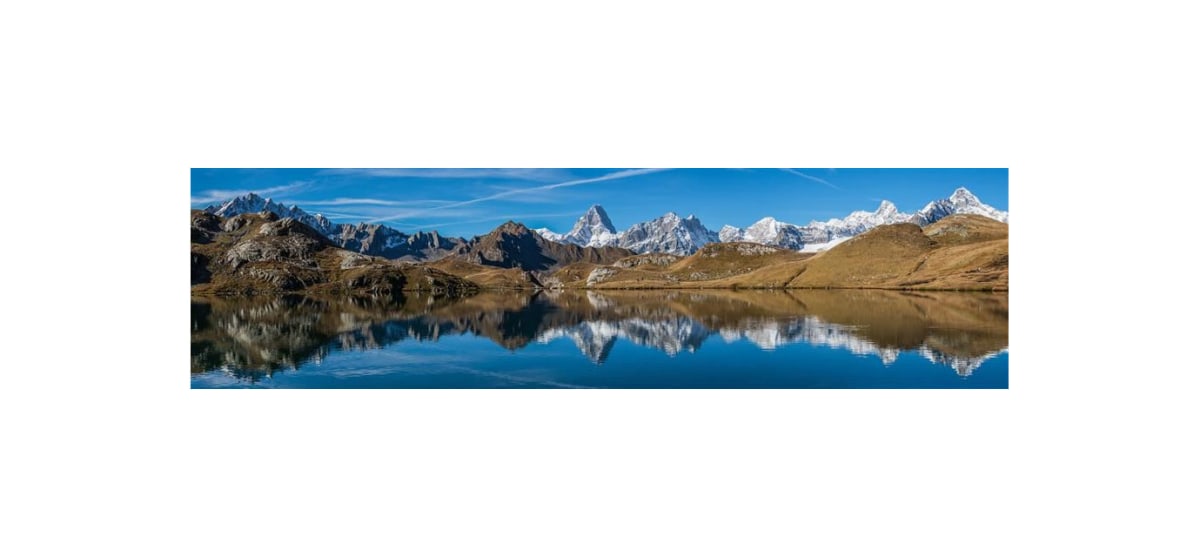 Platz fünf: "Mont Blanc Panorama"