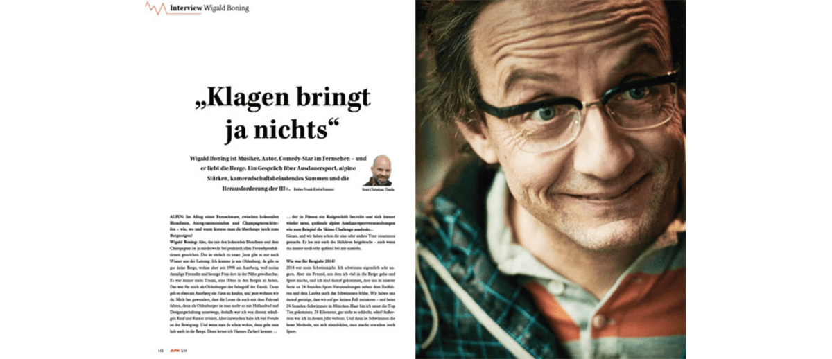 Im Interview: Wigald Boning