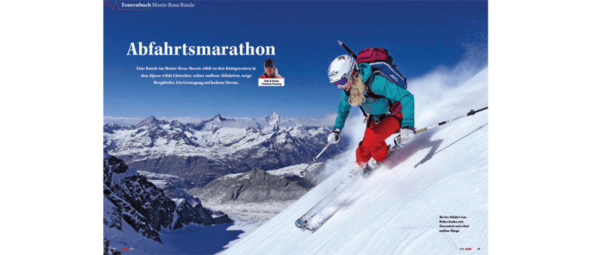 Tourenbuch: Monte-Rosa-Runde