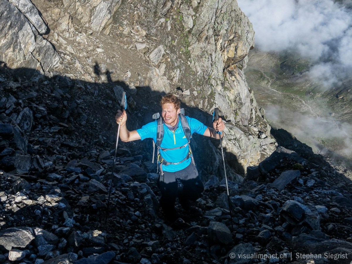 <p>Heavy trekking: Julian Zanker</p>