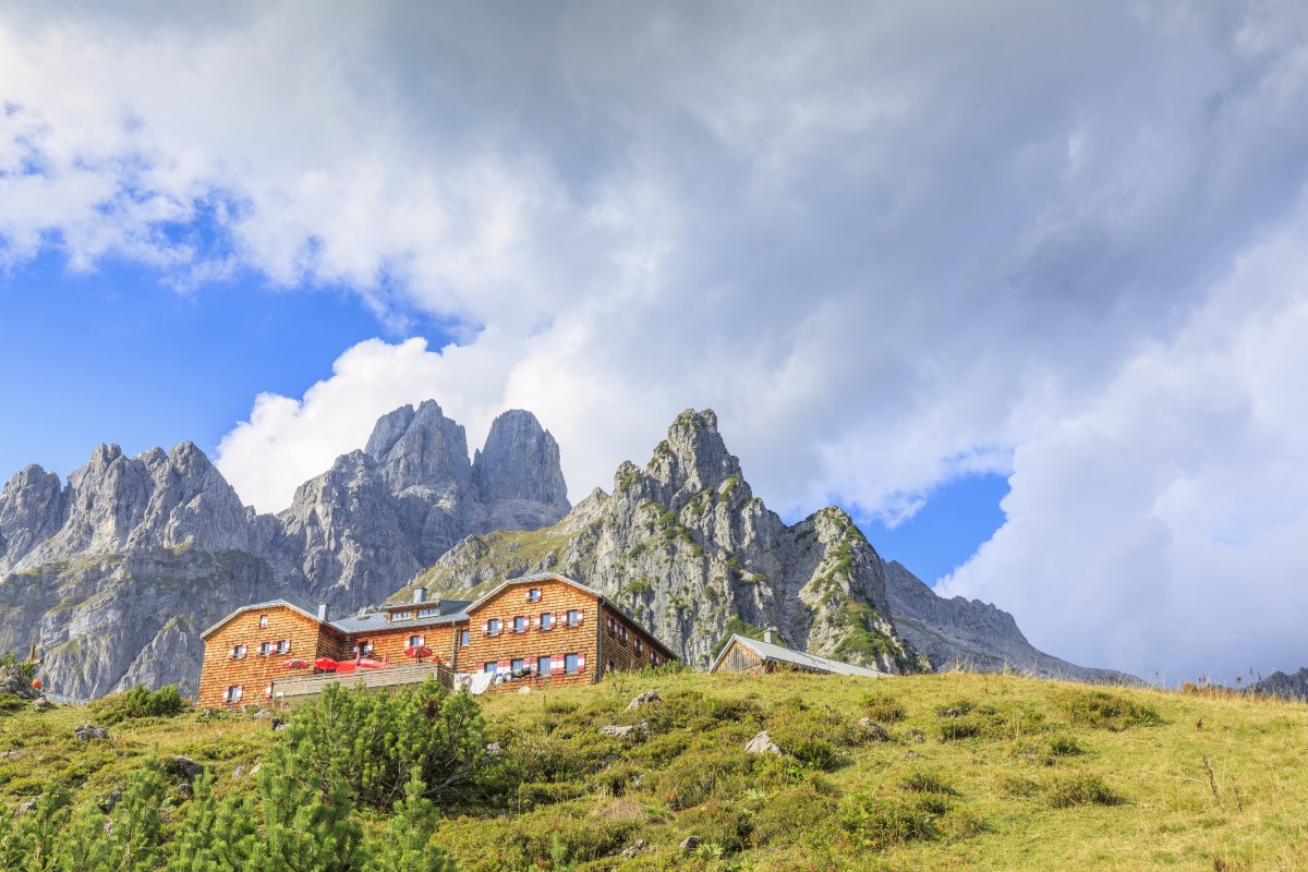 Die Hofpürgelhütte - eine Alpenvereinshütte der Sektion Linz