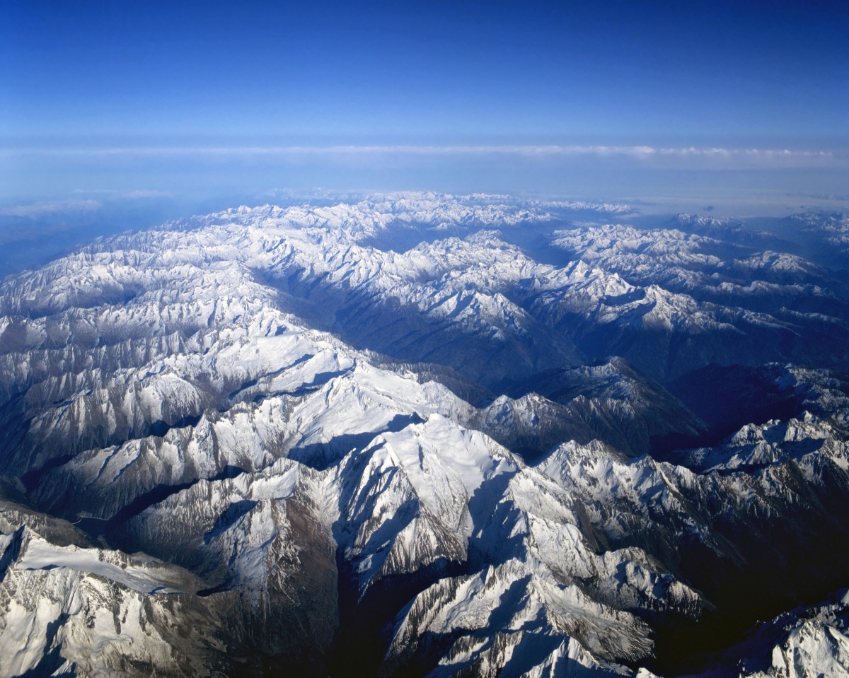 Blick über die Zillertaler Alpen