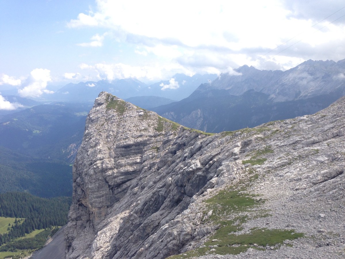 Ziel der Klettersteig-Tour über Schöngänge und Mauerläufersteig