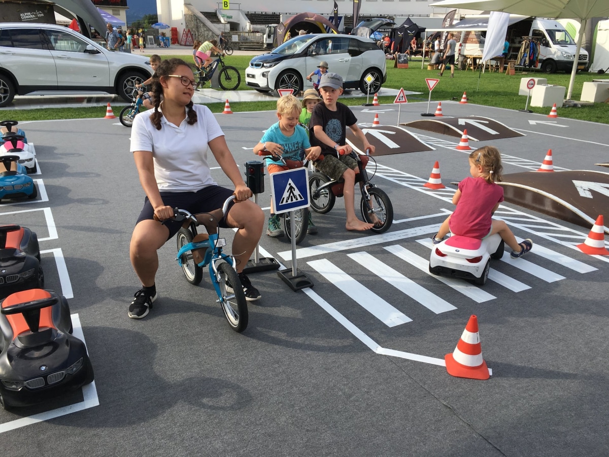Freude am Fahren: BMW Kids Parcours