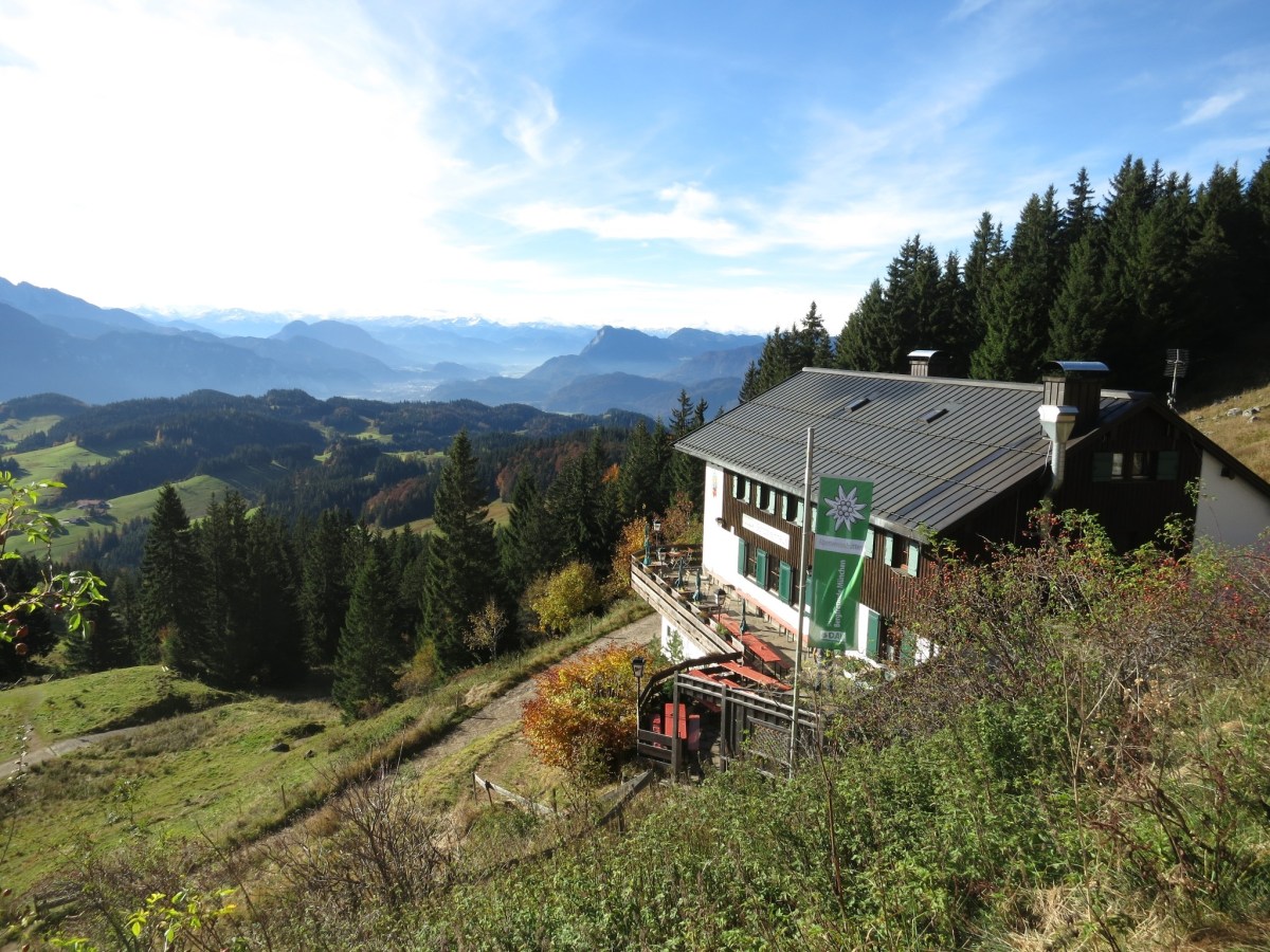 Das Spitzsteinhaus in den Chiemgauer Alpen 