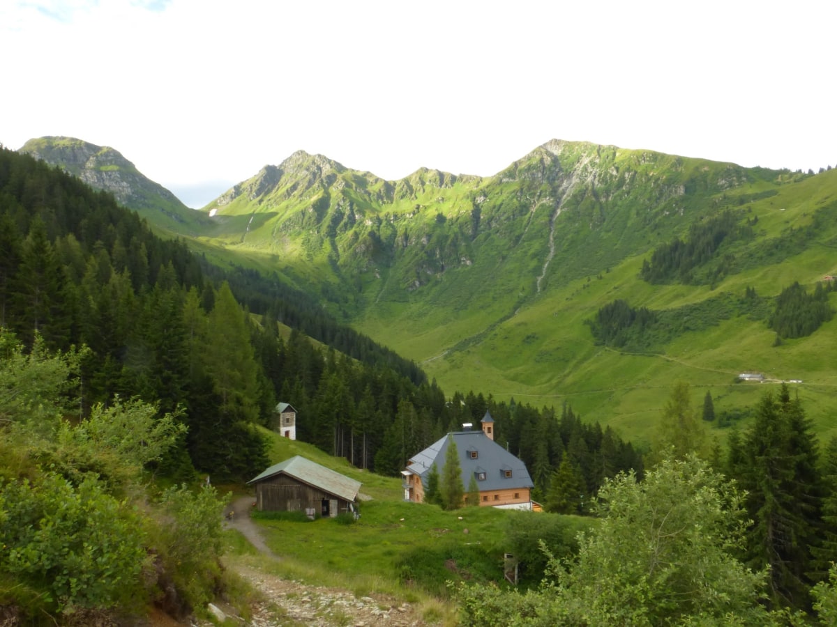 Die Bochumer Hütte in den Kitzbüheler Alpen