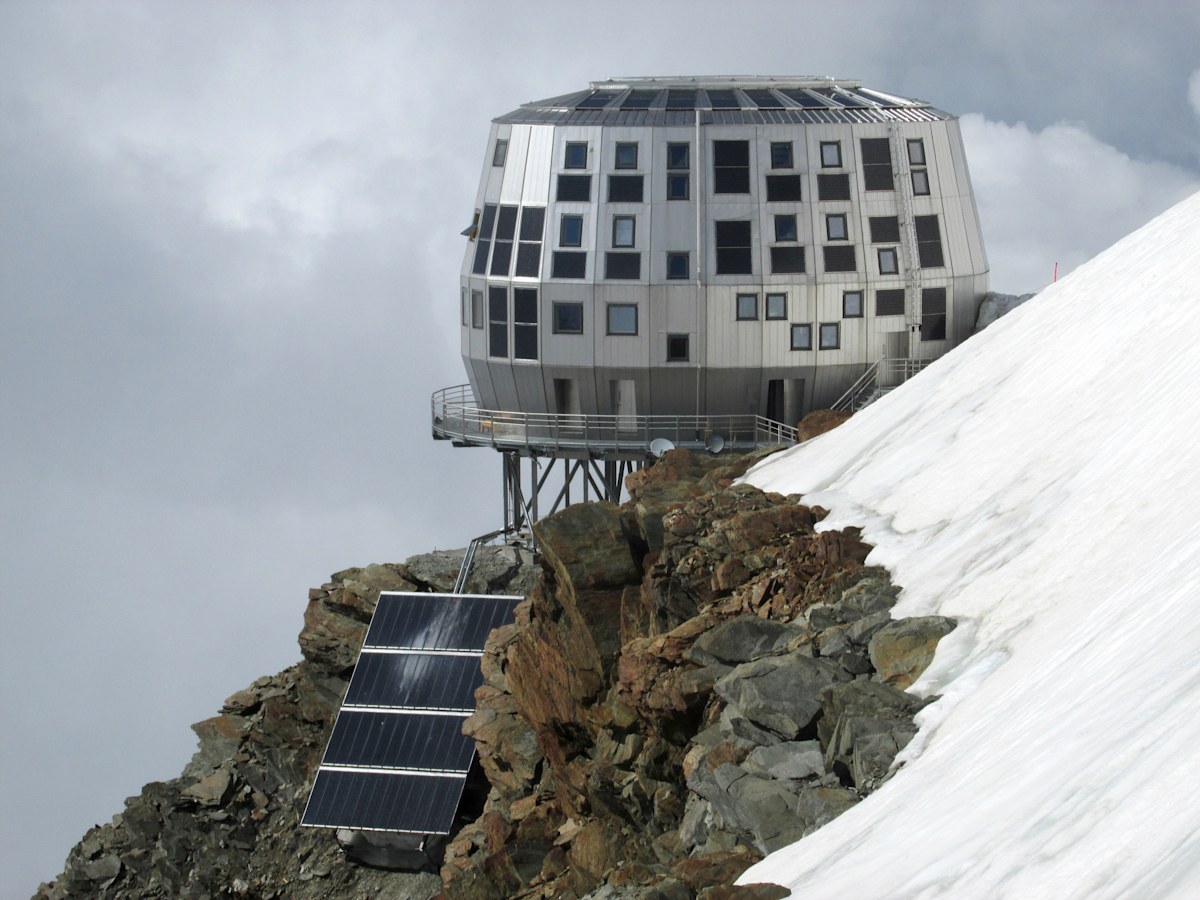 Frankreich: Das Refuge du Goûter, 3819 m
