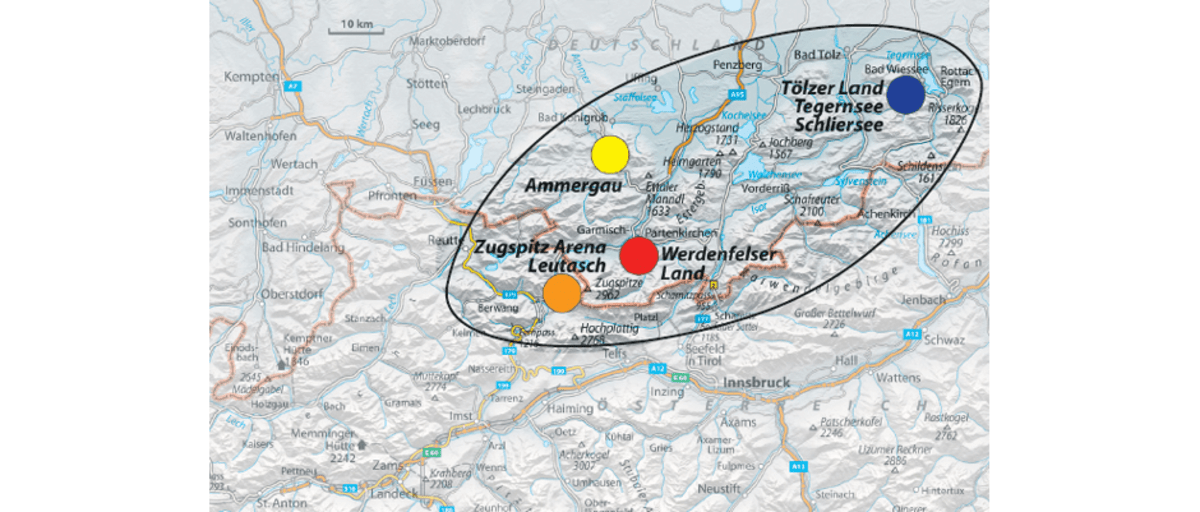 Hot Spots (II): Oberbayern - Tegernsee und Zugspitze