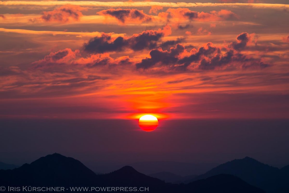 Abendstimmung im Estergebirge
