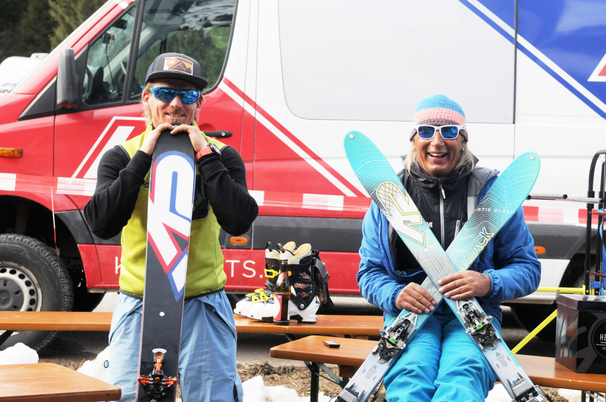 Coole Ski, coole Jungs bei K2
