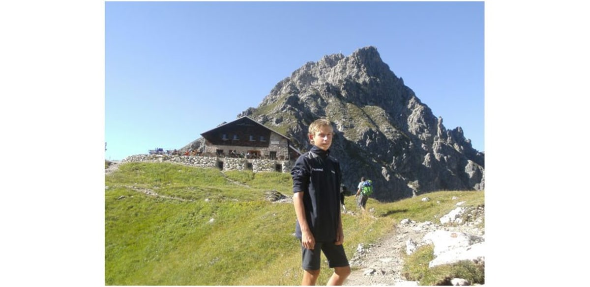Fiderepass Hütte in den Allgäuer Alpen