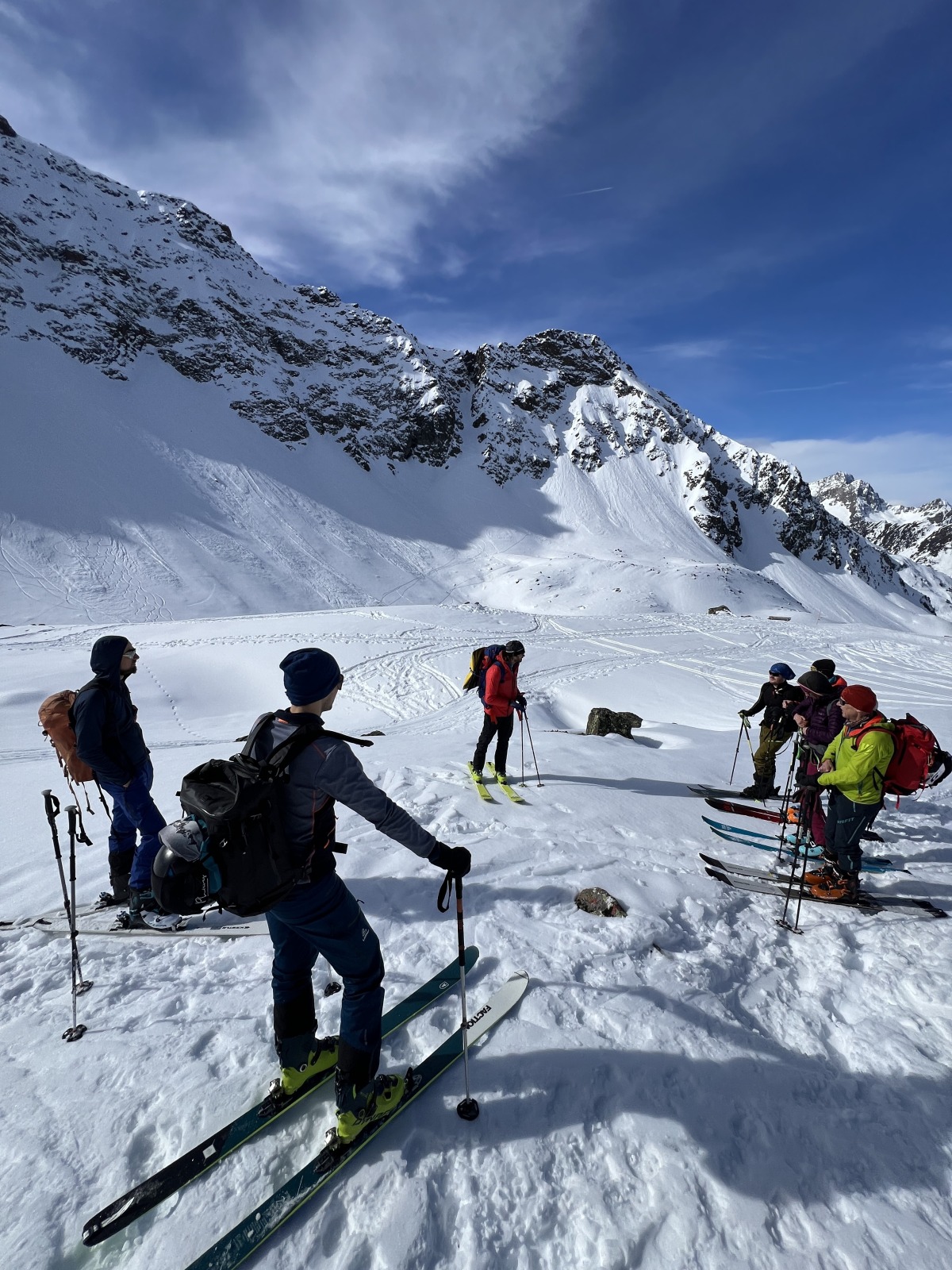 In Kleingruppen ging es auf Tour