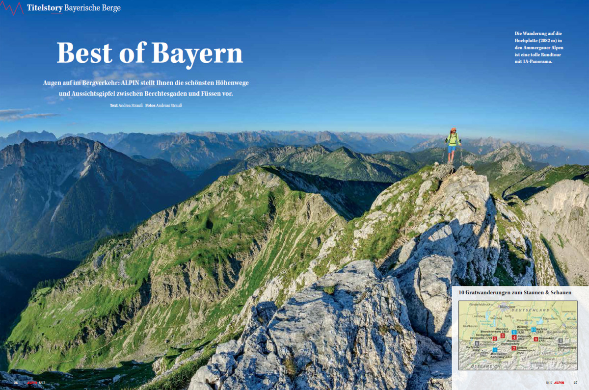 Titelstory: Bayerns Berge