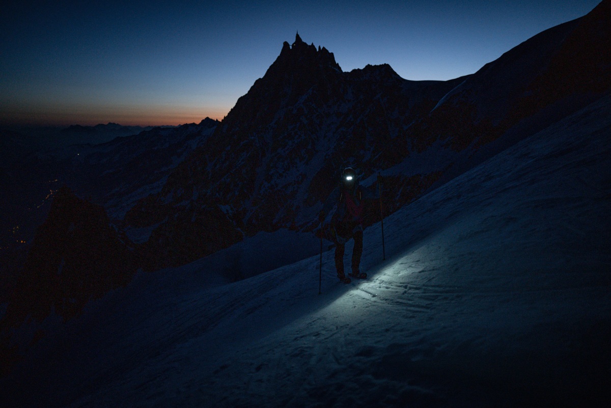 Der zweite Tag: Aufstieg auf den Mont Blanc
