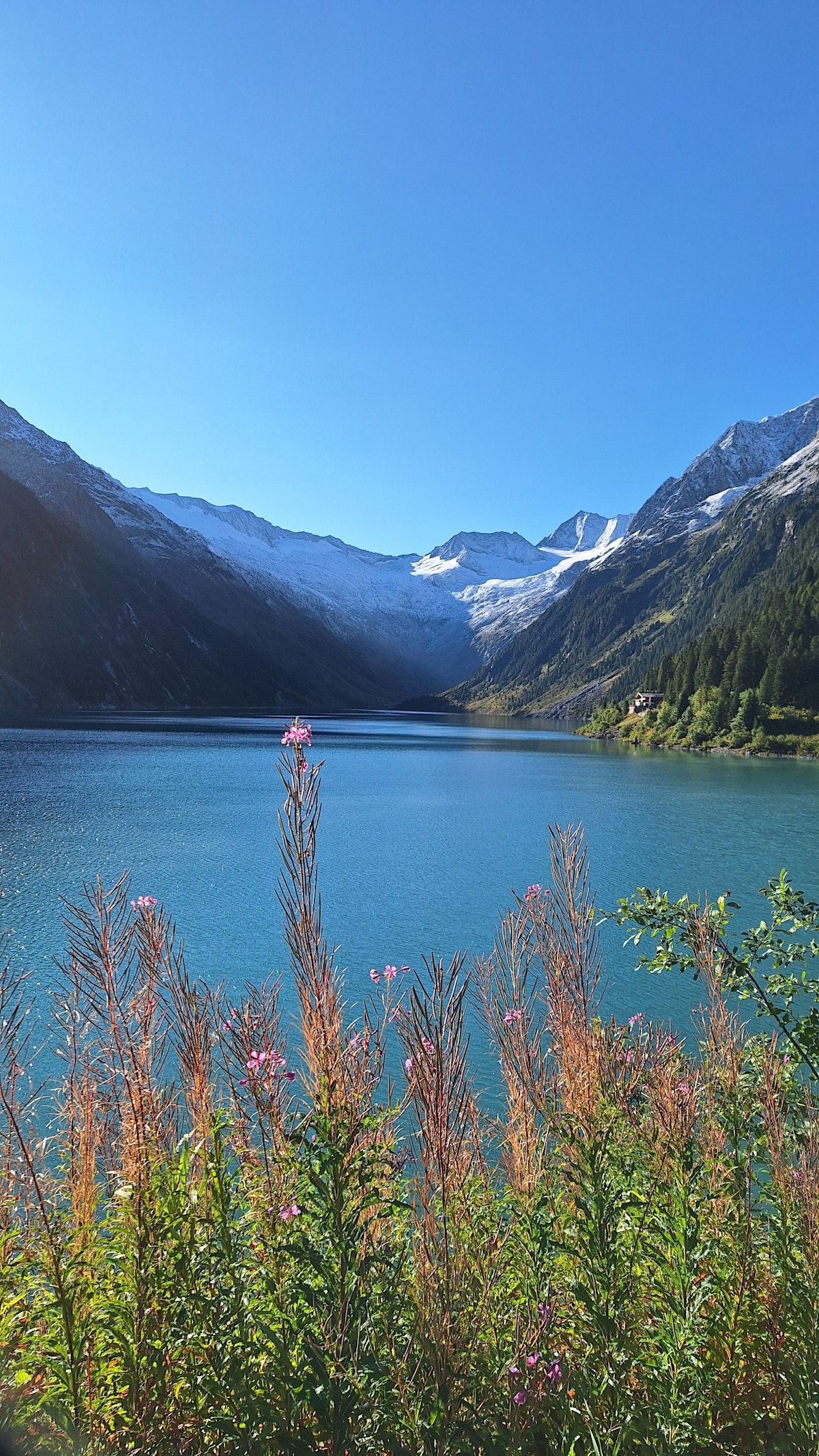 Herbststimmung am Schlegeisstausee
