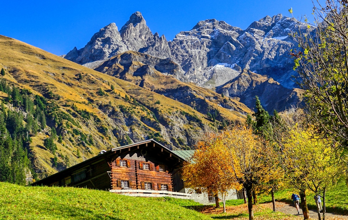 Trettach, Mädelegabel und Hochfrottspitze