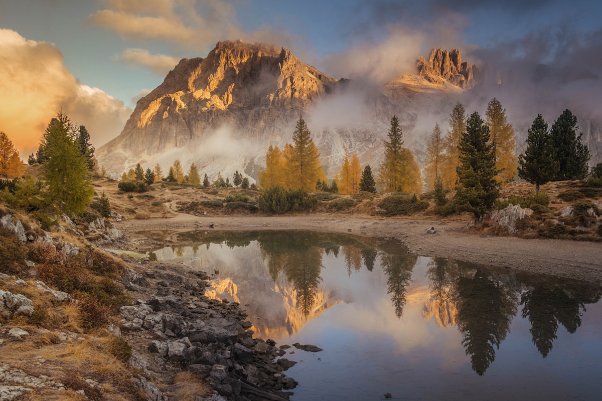 Herbstmorgen am Lago Limides