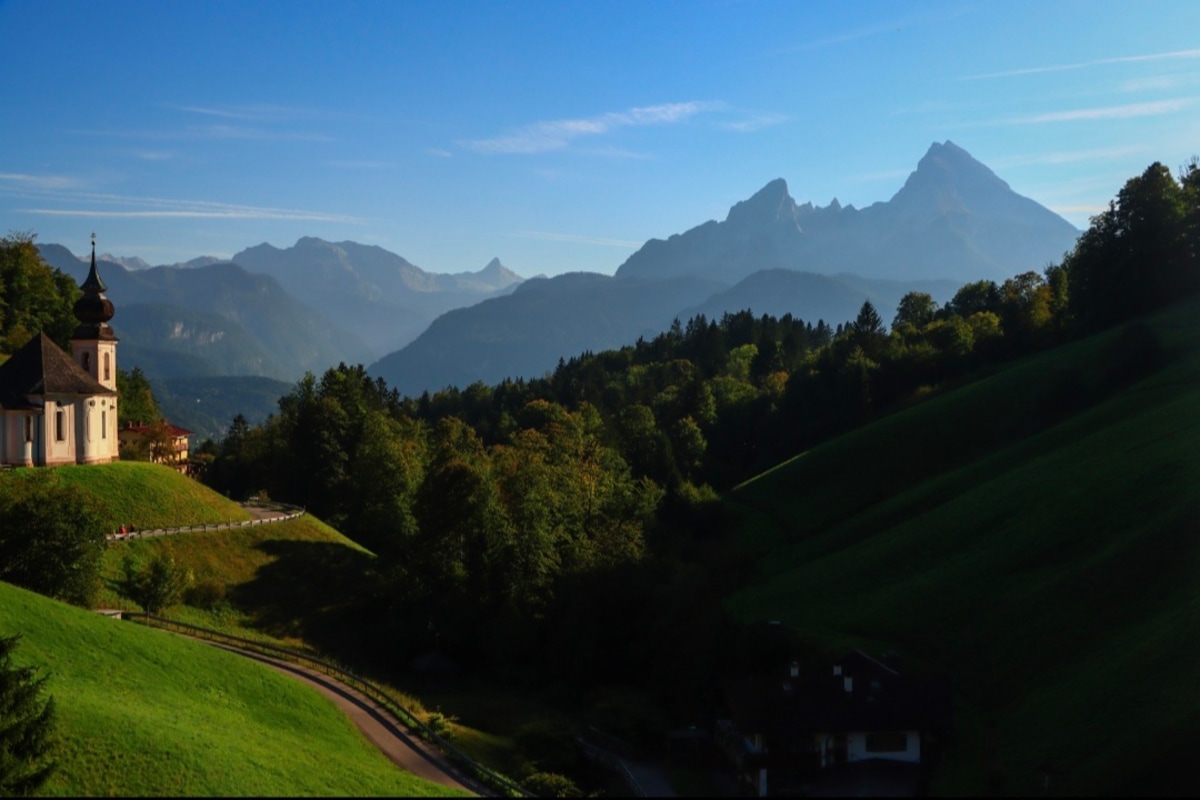 Der Watzmann wacht über sein Reich