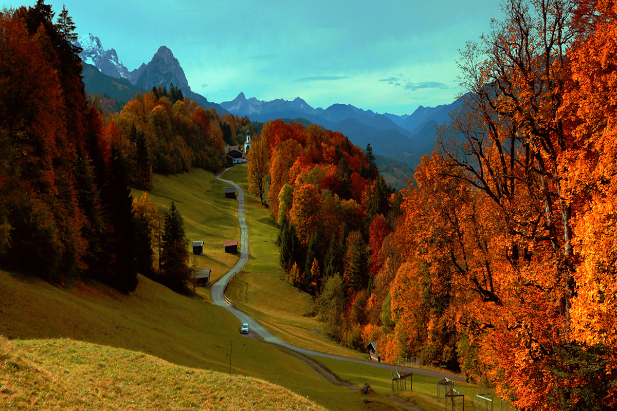 Herbstfarben am Wamberg