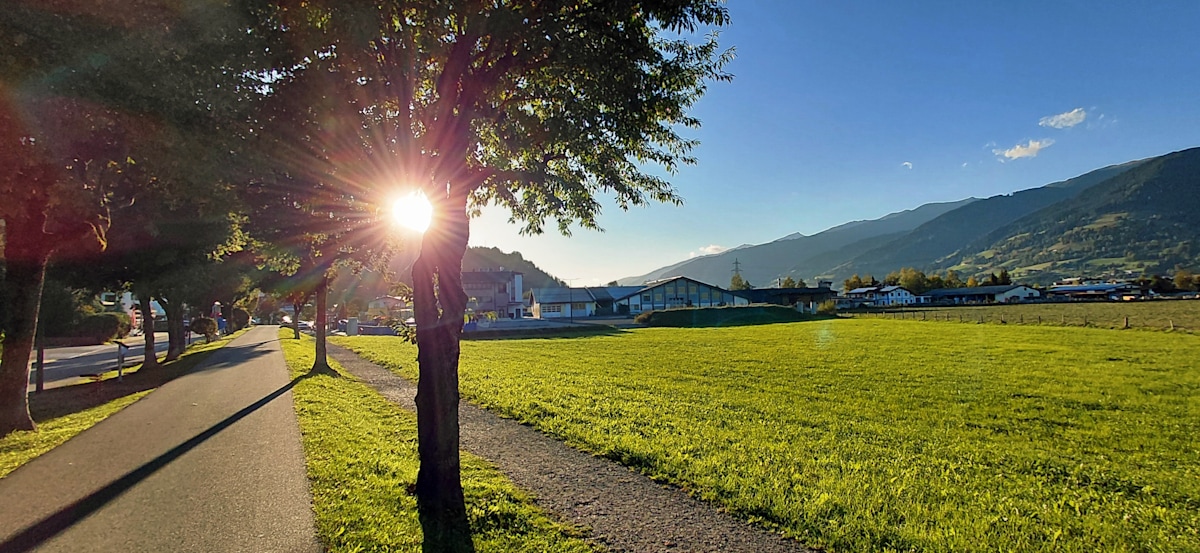 Golden Stunde im Kapruner Moos
