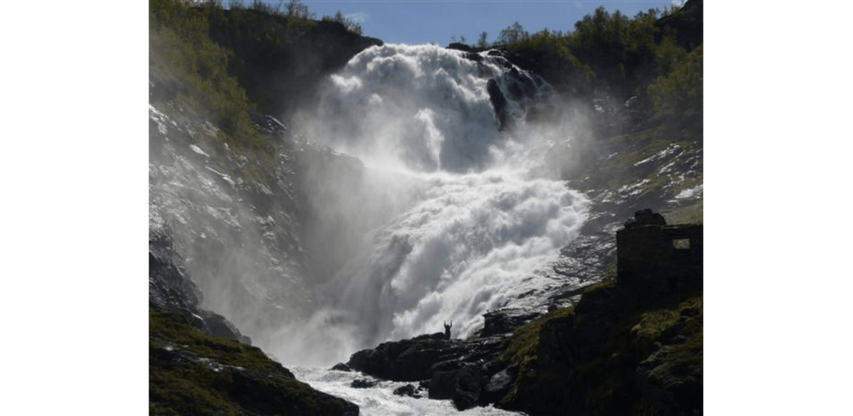 Kjosfossen-Wasserfall