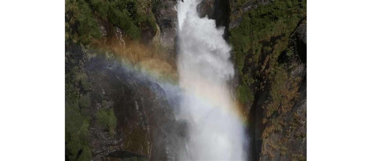 Wasserfall in Nepal