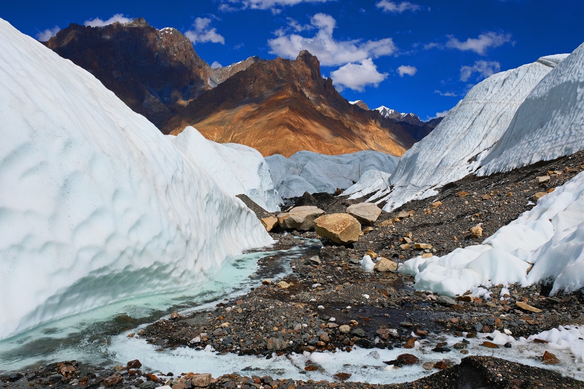 Gletscherwanderung in Pakistan