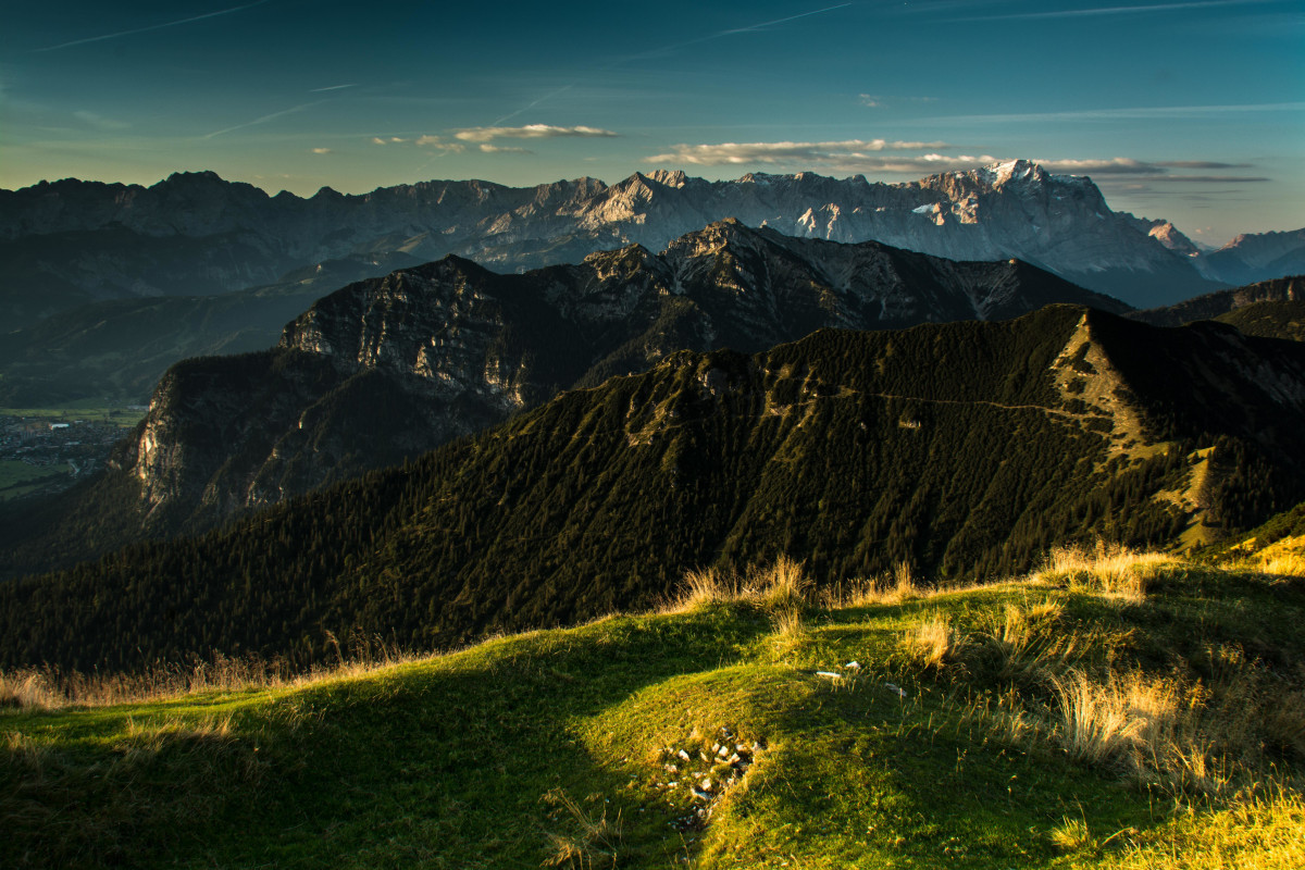Zugspitze und Alpspitze