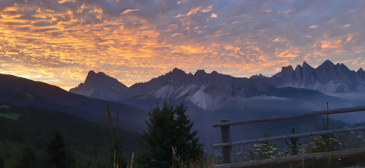 Morgenstimmung in den Dolomiten