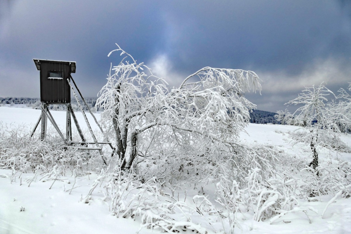 Winterzeit im Osterzgebirge