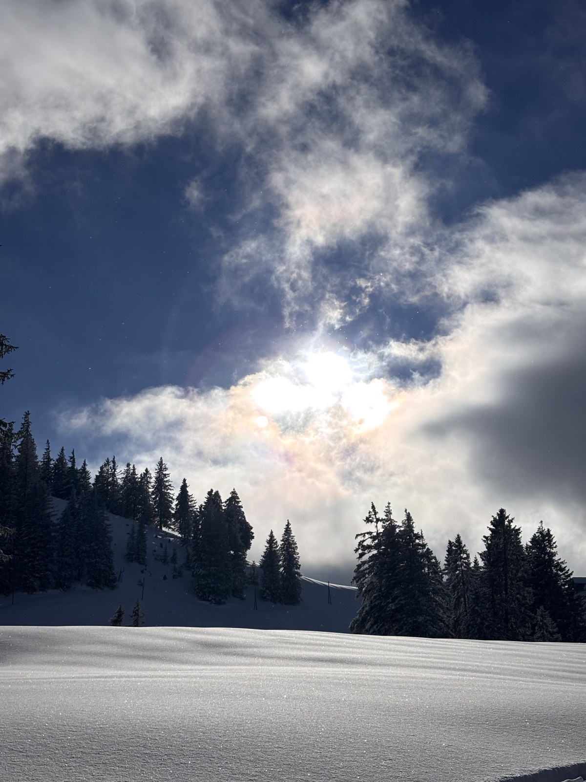 Nach 10+ Touren, der erste gute Schnee in dieser Saison