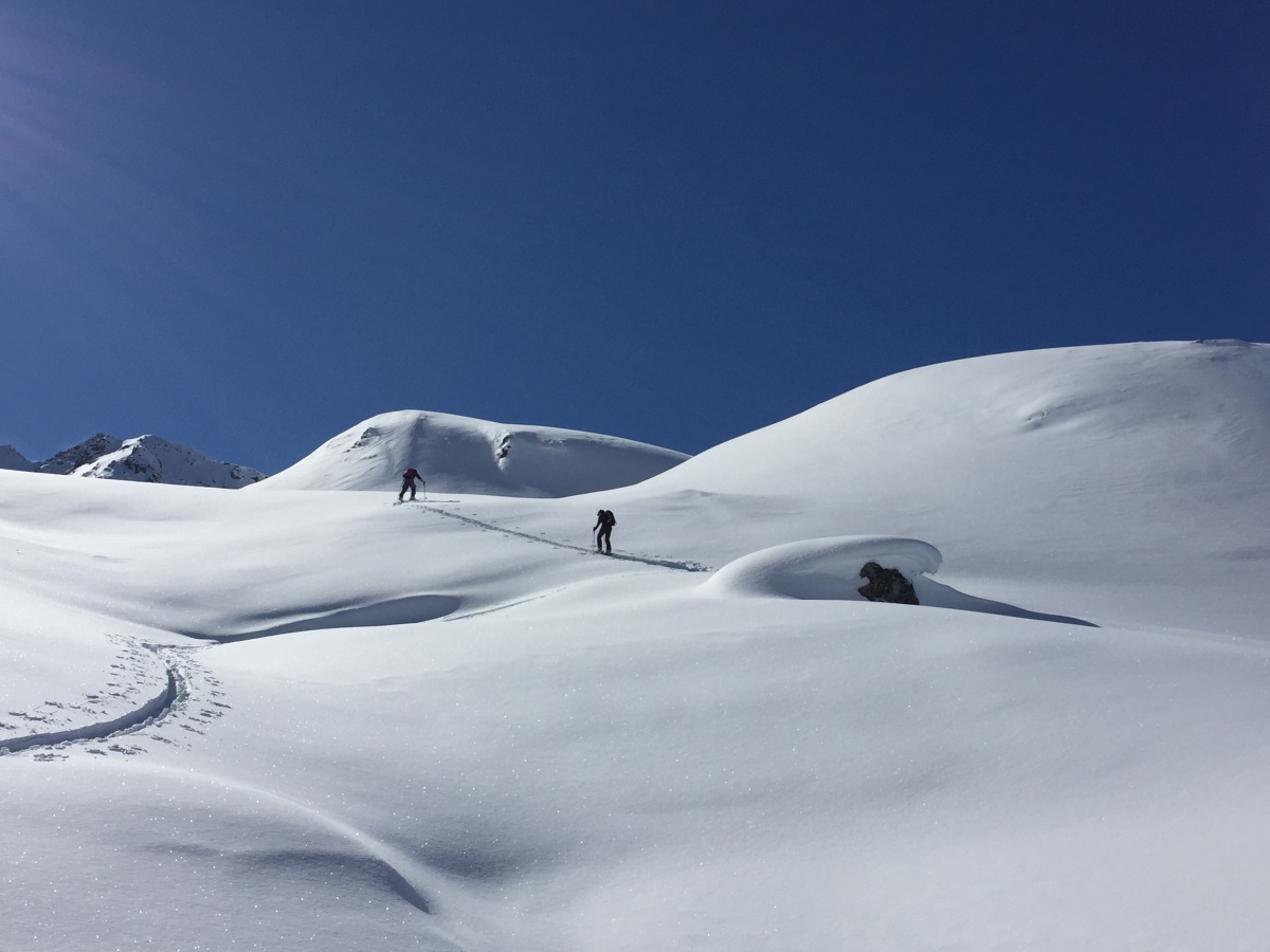 Skitour in Bergidylle - Bivio 