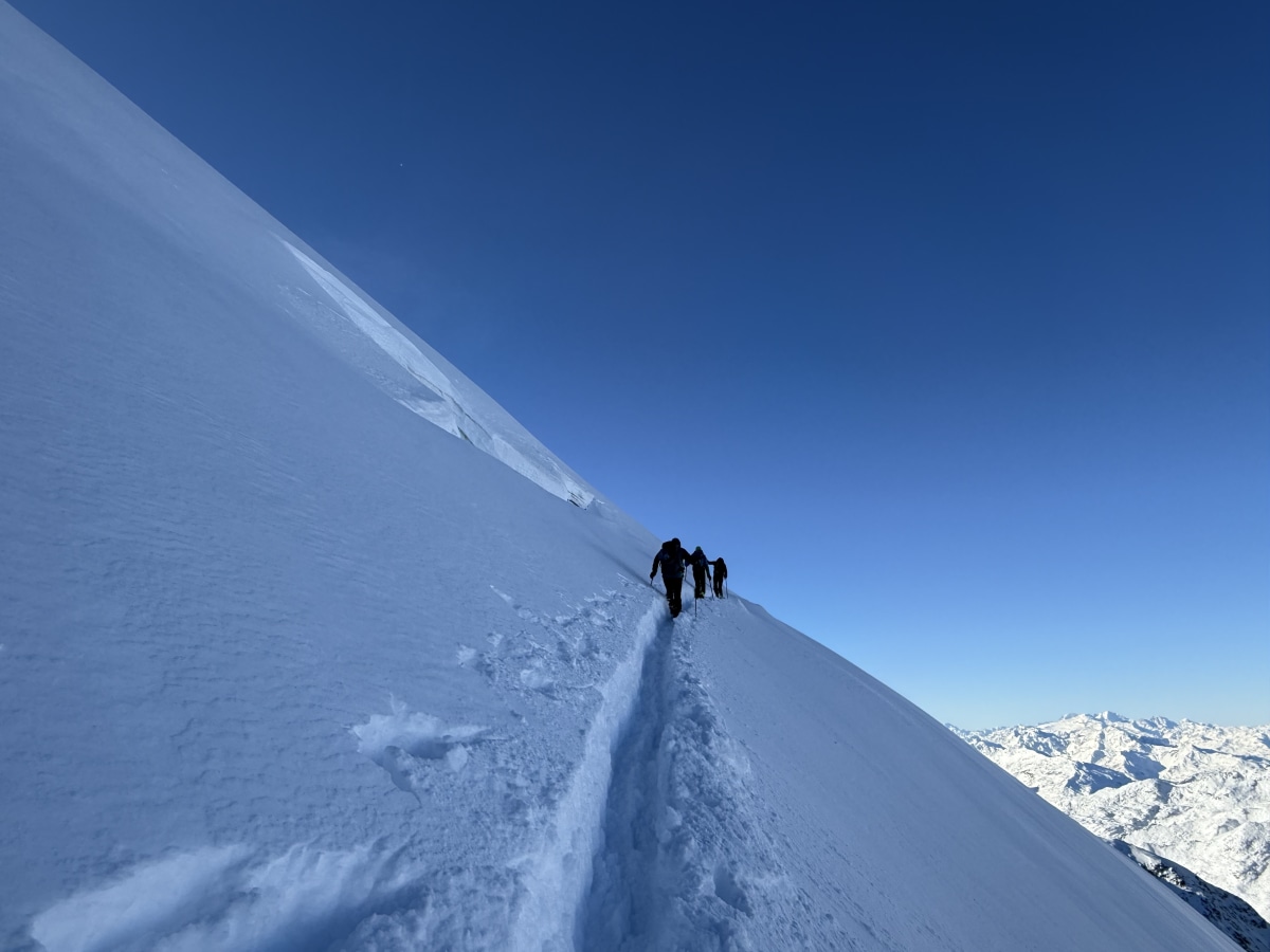 Zufallferner -Gipfelhang Cevedale -