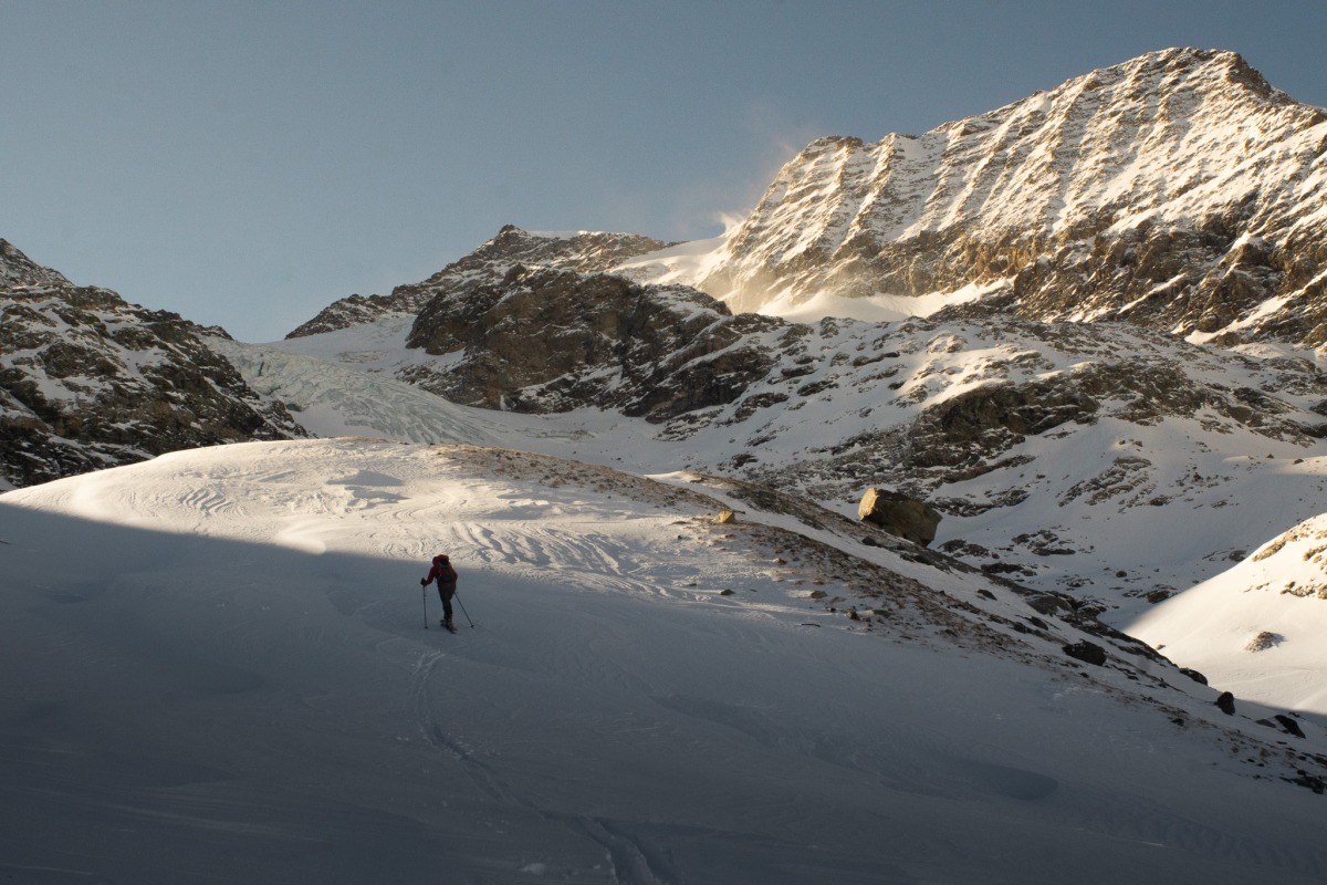 warmes Licht, kalter Morgen