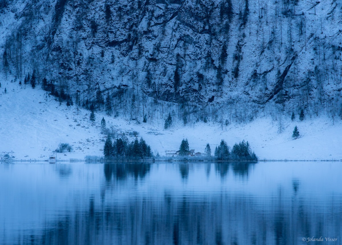 Spiegelung des Winters