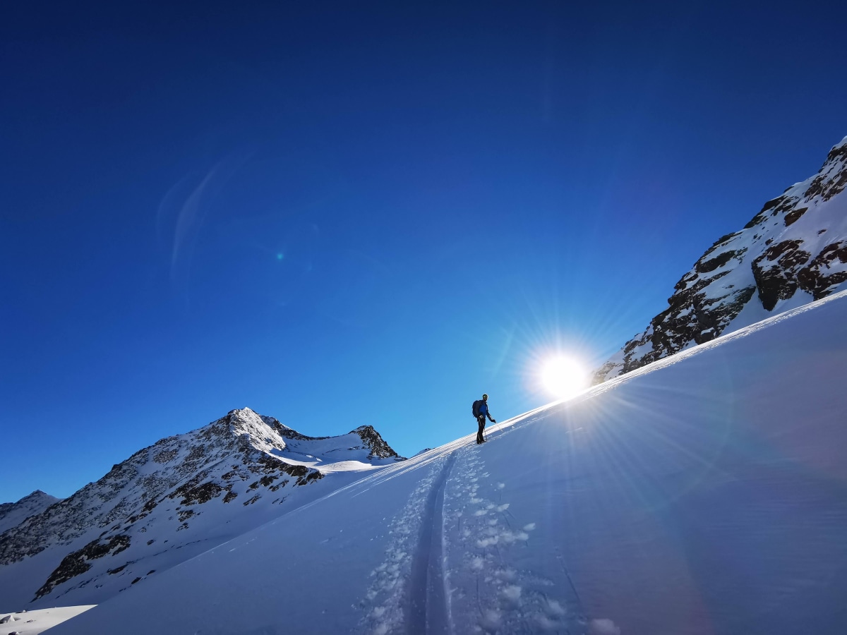 Skitour bei Kaiserwetter